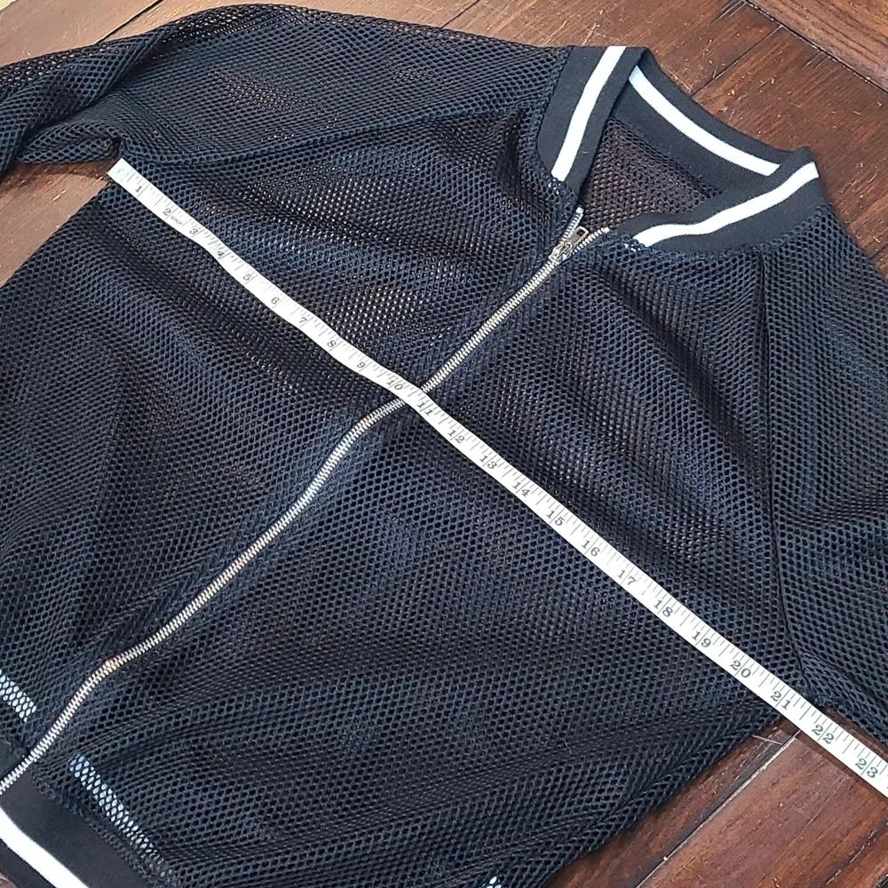 Netted Jersey Jacket - Picture 5 of 7